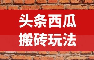 今日头条赚钱玩法,中视频搬砖过原创,单号收益50-500 可批量-禅指哥赚钱项目资源库
