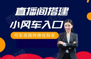 抖音直播间搭建小凤车入口【告诉你一个秘密 它可以实现跳转微信】-禅指哥赚钱项目资源库